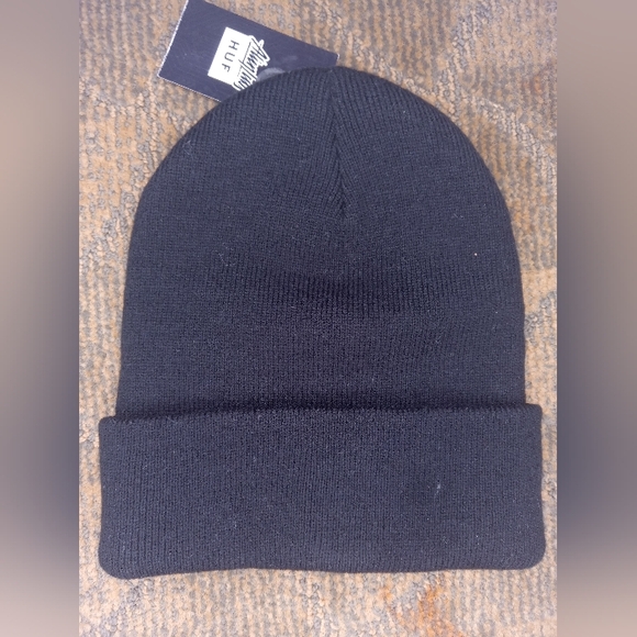 Huf x Alienlabs Black Beanie / Toque - Picture 2 of 3